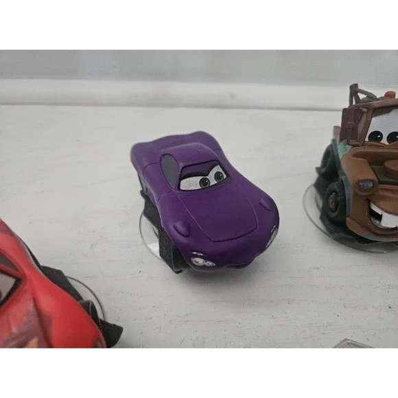 DISNEY INFINITY Lightning McQueen/Holley/Francesco/Mater Figure Lot 5 Playset‎ - Picture 3 of 8